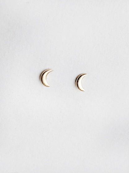 Tiniest Moon Studs